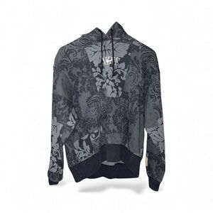 Nike Charcoal Patterned Hoodie